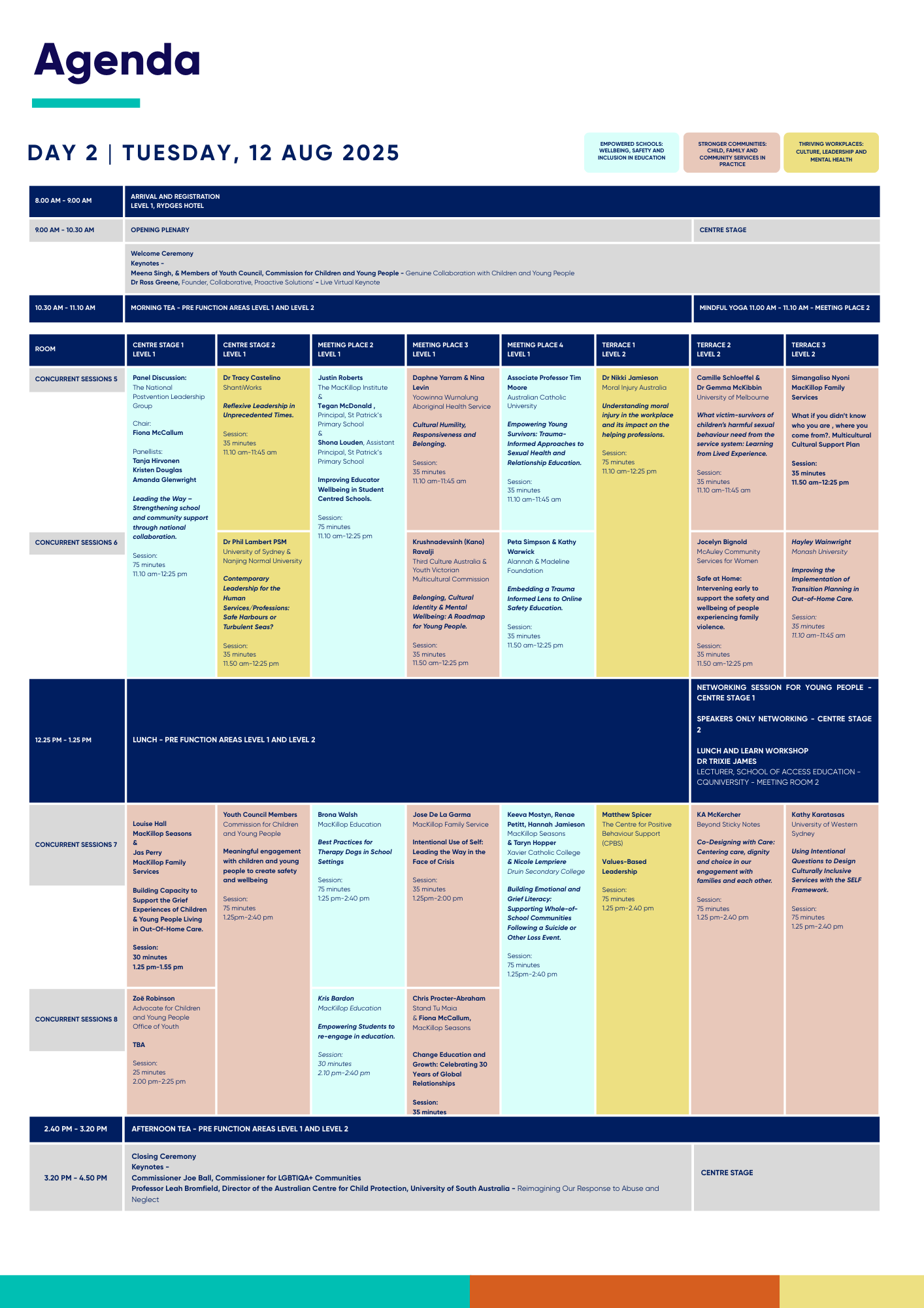 Conference Agenda 2