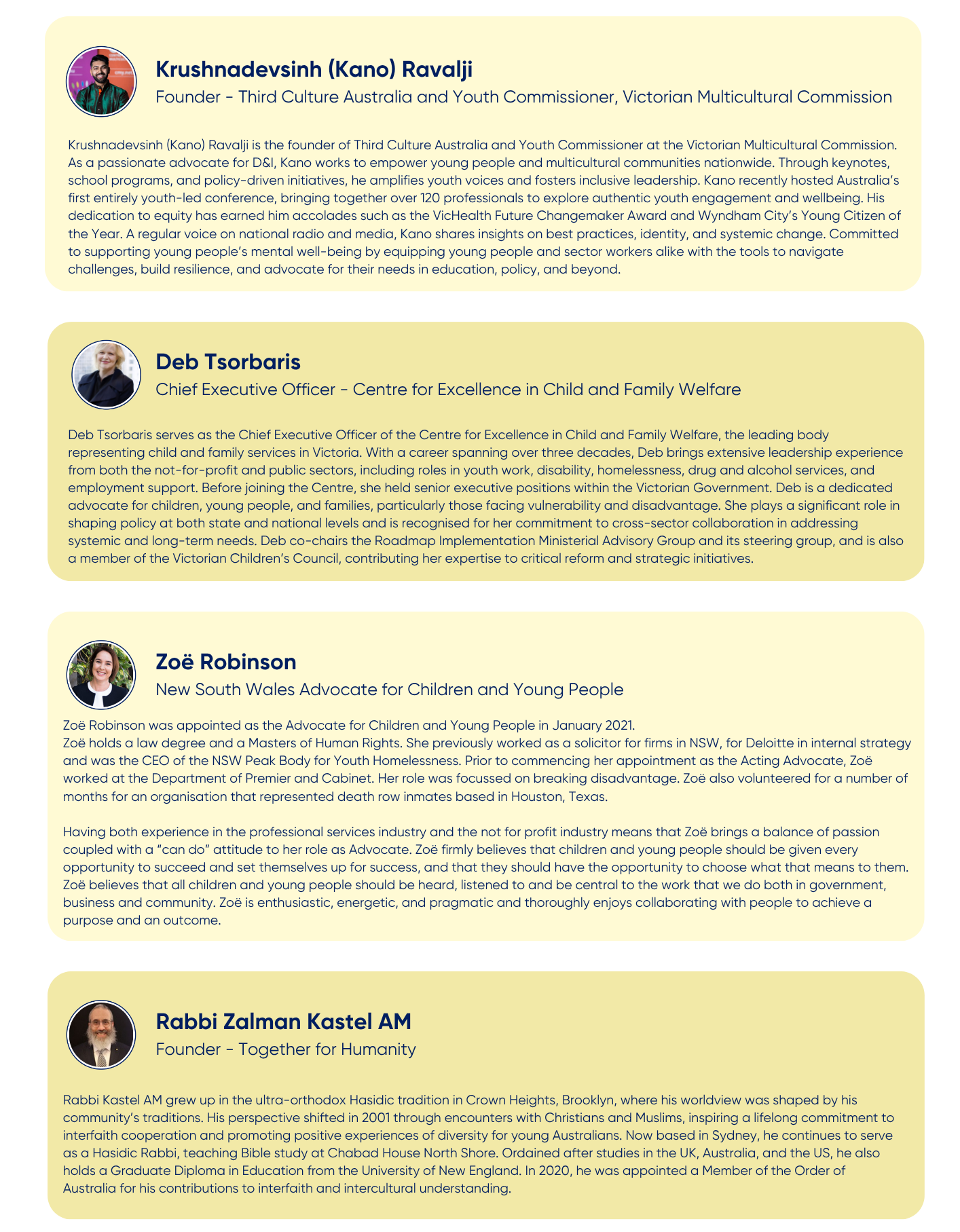 Lead the Way Keynote Speakers